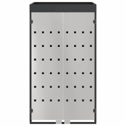 Stockage de Poubelle à Roulettes avec Toit de Jardinière pour Poubelle de 240L 512666512666