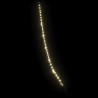 Arbre de Noël LED avec piquets au sol Blanc chaud 306 cm Métal 512667512667