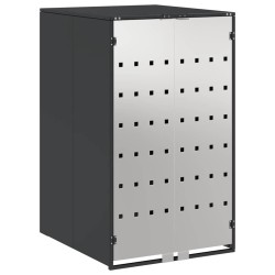 Stockage de Poubelle à Roulettes avec Couvercle à Gaz Relevable pour Poubelle de 240L 512668512668