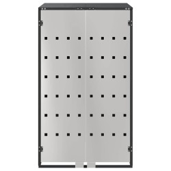 Stockage de Poubelle à Roulettes avec Couvercle à Gaz Relevable pour Poubelle de 240L 512668512668