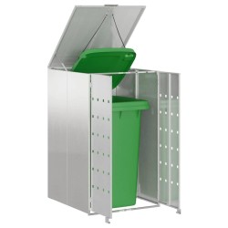 Stockage de Poubelle à Roulettes avec Couvercle à Gaz Relevable pour Poubelle de 240L 512674512674