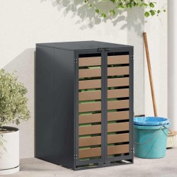 Stockage de Poubelle à Roulettes avec Couvercle à Gaz Relevable pour Poubelle de 240L 512677512677