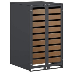 Stockage de Poubelle à Roulettes avec Couvercle à Gaz Relevable pour Poubelle de 240L 512677512677