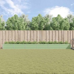 Jardinière Vert pastel 580 x 100 x 45 cm Acier galvanisé 512680512680