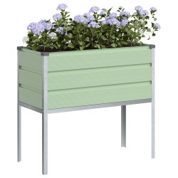 Jardinière Vert Pastel 100 x 45 x 90 cm Acier galvanisé 512681512681