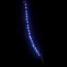 Arbre de Noël LED avec piquets au sol Bleu 182 cm Métal 512691512691