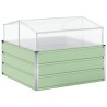 Jardinière Vert Pastel 100 x 100 x 77 cm Acier galvanisé 512695512695