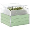 Jardinière Vert Pastel 100 x 100 x 77 cm Acier galvanisé 512695512695