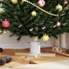 Pied de Sapin de Noël 1.73 Blanc 50 x 50 x 16 cm Pin massif 512706512706