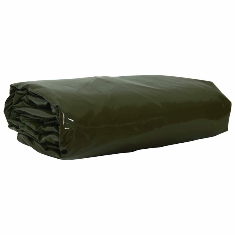 Bâche 650g / m² Vert olive 1,5 x 20 m 512715512715