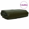 Bâche 650g / m² Vert olive 1,5 x 20 m 512715512715