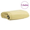 Bâche 650g / m² Beige 1,5 x 2 m Toile avec revêtement en PVC 512721512721