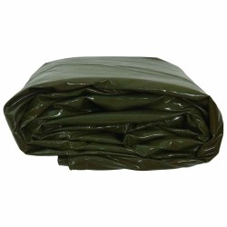 Bâche 650g / m² Vert olive 4 x 8 m Toile avec revêtement en PVC 512727512727