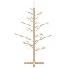Arbre de Noël en bois Naturel 125 cm Bois de pin massif 512736512736