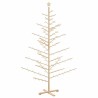 Arbre de Noël en bois Naturel 210 cm Bois de pin massif 512737512737