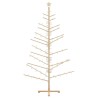 Arbre de Noël en bois Naturel 210 cm Bois de pin massif 512737512737