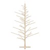 Arbre de Noël en bois Naturel 210 cm Bois de pin massif 512737512737