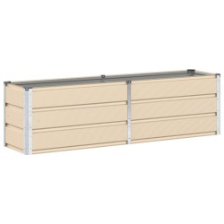 Jardinière Ivoire 160 x 40 x 45 cm Acier 512738512738