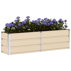 Jardinière Ivoire 160 x 40 x 45 cm Acier 512738512738