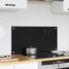 Crédence de cuisine Noir 80 x 40 cm verre trempé 512739512739