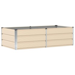 Jardinière Ivoire 160 x 80 x 45 cm Acier 512740512740