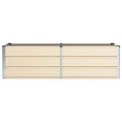 Jardinière Ivoire 160 x 80 x 45 cm Acier 512740512740