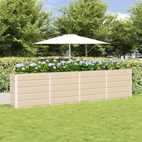 Jardinière Ivoire 320 x 40 x 75 cm Acier 512741512741