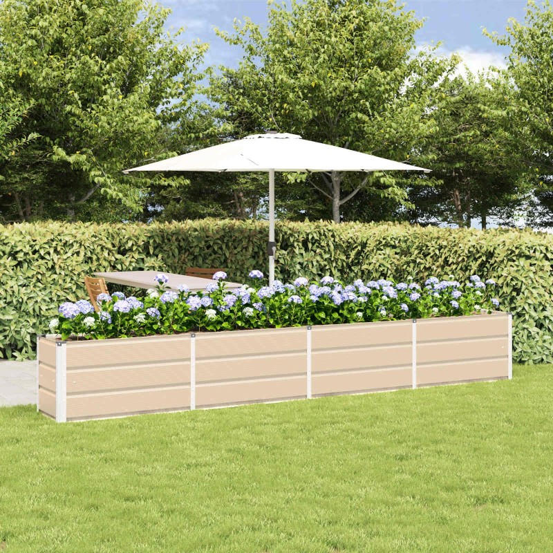 Jardinière Ivoire 320 x 40 x 45 cm Acier 512742512742