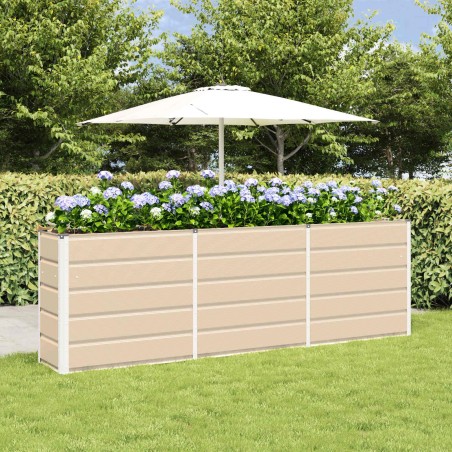 Jardinière Ivoire 240 x 40 x 75 cm Acier 512743512743
