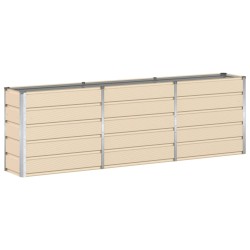Jardinière Ivoire 240 x 40 x 75 cm Acier 512743512743