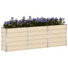 Jardinière Ivoire 240 x 40 x 75 cm Acier 512743512743