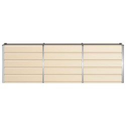 Jardinière Ivoire 240 x 40 x 75 cm Acier 512743512743