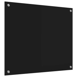 Crédence de cuisine Noir 70 x 60 cm verre trempé 512745512745