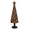 Sapin de Noël avec support Marron 149 cm Bois de teck solide 512746512746