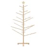 Arbre de Noël en bois Naturel 150 cm Bois de pin massif 512748512748