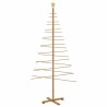 Arbre de Noël en bois avec support Marron 210 cm Bambou 512749512749