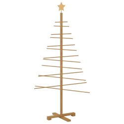 Arbre de Noël en bois avec support Marron 150 cm Bambou 512750512750