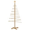 Arbre de Noël en bois avec support Marron 150 cm Bambou 512750512750