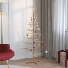 Arbre de Noël en bois avec support Marron 150 cm Bambou 512750512750