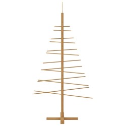 Arbre de Noël en bois avec support Marron 150 cm Bambou 512750512750