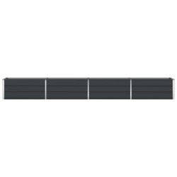 Jardinière Anthracite 385 x 50 x 45 cm Acier galvanisé 512775512775