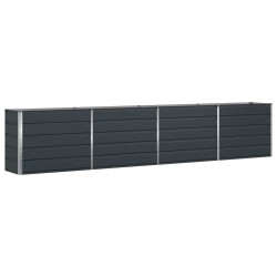 Jardinière Anthracite 385 x 50 x 75 cm Acier galvanisé 512776512776