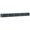Jardinière Anthracite 480 x 50 x 45 cm Acier galvanisé 512777512777