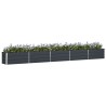 Jardinière Anthracite 480 x 50 x 45 cm Acier galvanisé 512777512777