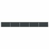 Jardinière Anthracite 480 x 50 x 45 cm Acier galvanisé 512777512777