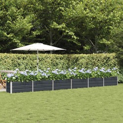 Jardinière Anthracite 580 x 50 x 45 cm Acier galvanisé 512778512778