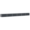 Jardinière Anthracite 580 x 50 x 45 cm Acier galvanisé 512778512778