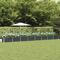Jardinière Anthracite 770 x 50 x 45 cm Acier galvanisé 512779512779