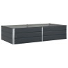 Jardinière Anthracite 195 x 100 x 45 cm Acier galvanisé 512780512780