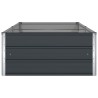 Jardinière Anthracite 195 x 100 x 45 cm Acier galvanisé 512780512780